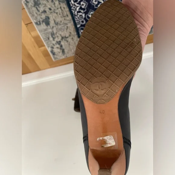 Chanel Quilted Leather Boots - Picture 4 of 5